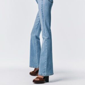 Zara high waist flare jeans